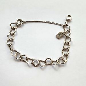 James Avery Connected hearts charm bracelet